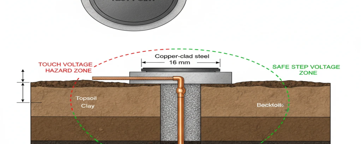 اجرای چاه ارت و سیستم ارتینگ (Earthing System)