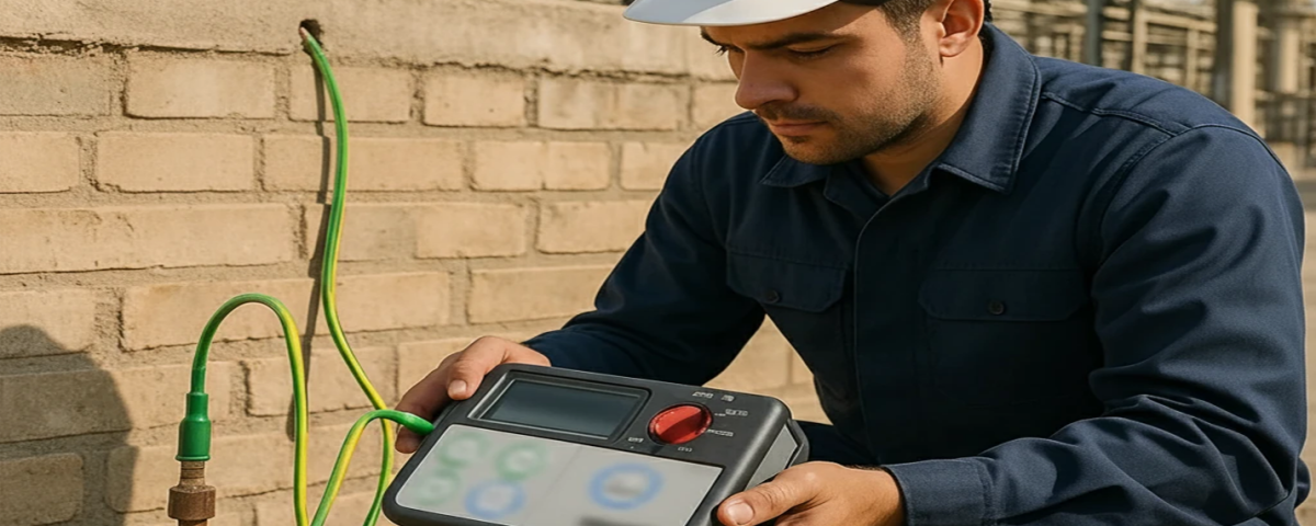 اجرای چاه ارت و تست چاه ارت مطابق استاندارد و تاییده وزارت