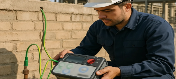 اجرای چاه ارت و تست چاه ارت مطابق استاندارد و تاییده وزارت